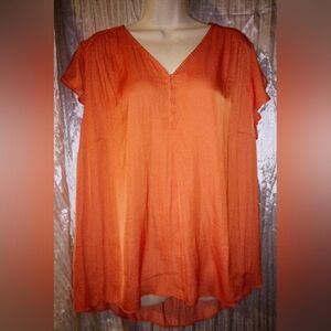 JNY Jones New York Ladies Lightweight Blouse Top Size 1x